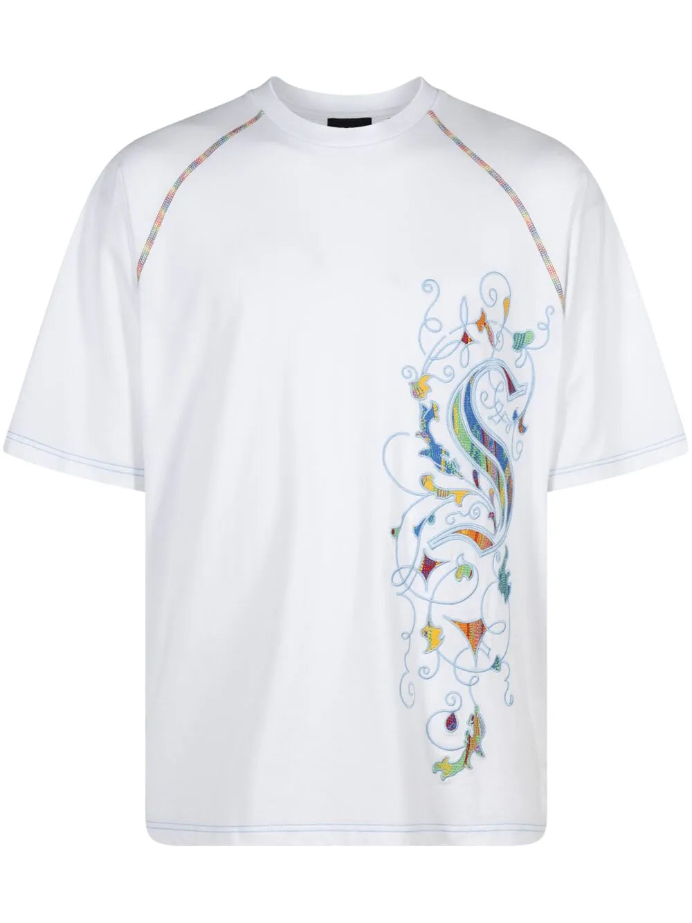 Supreme playera con motivo bordado de Supreme x Coogi - Blanco - imagen 1