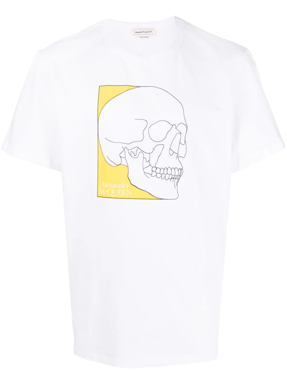 Playera Alexander McQueen con motivo Skull