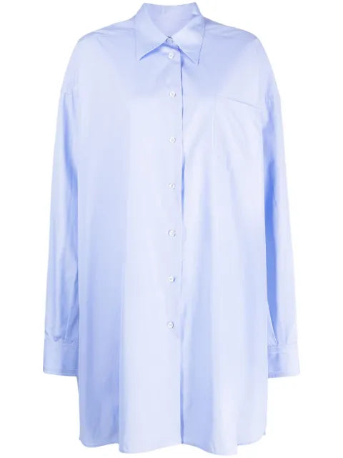 Maison Margiela camisa larga de popelina - imagen 1
