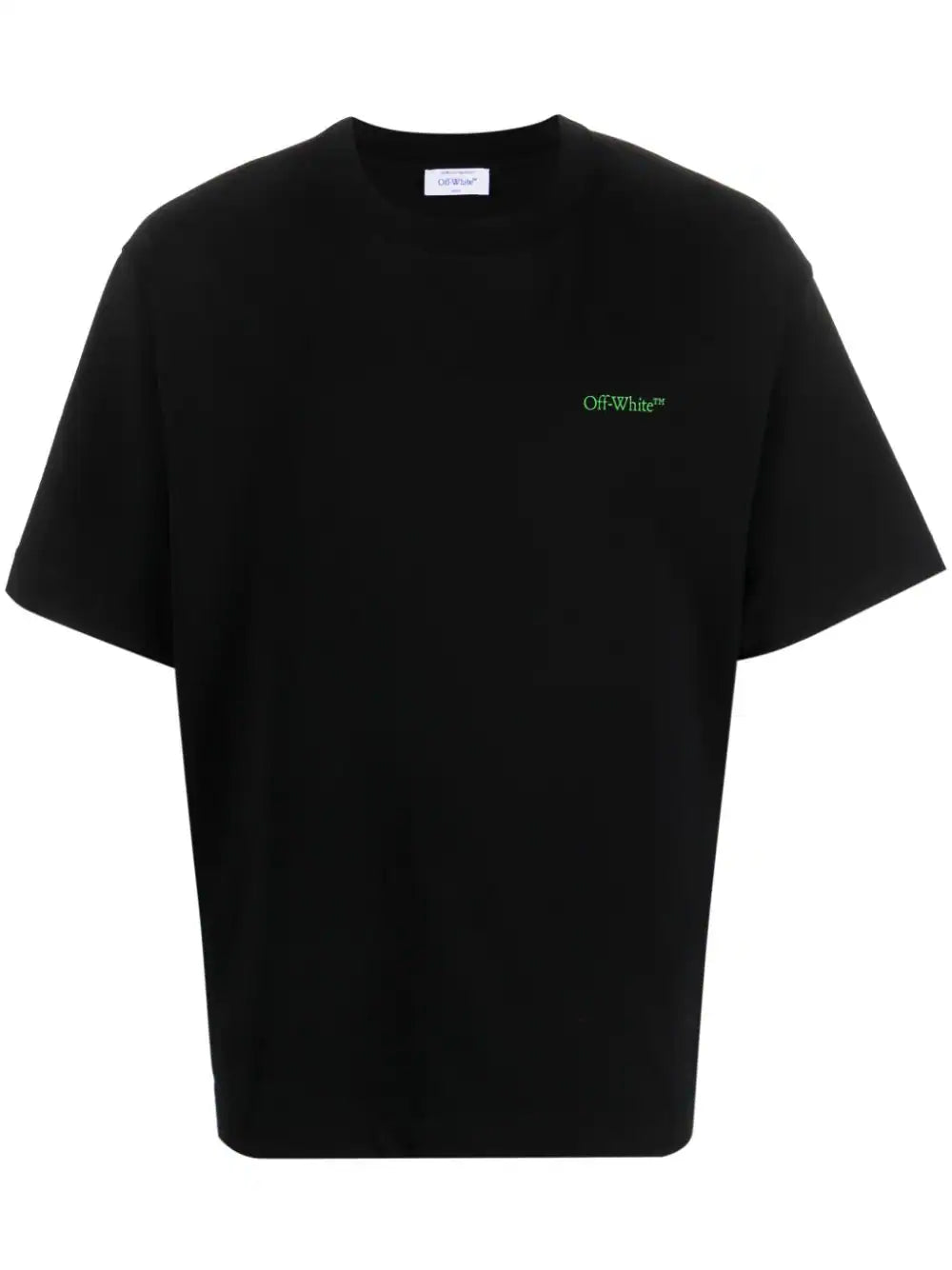 Playera Off-White con logo bordado