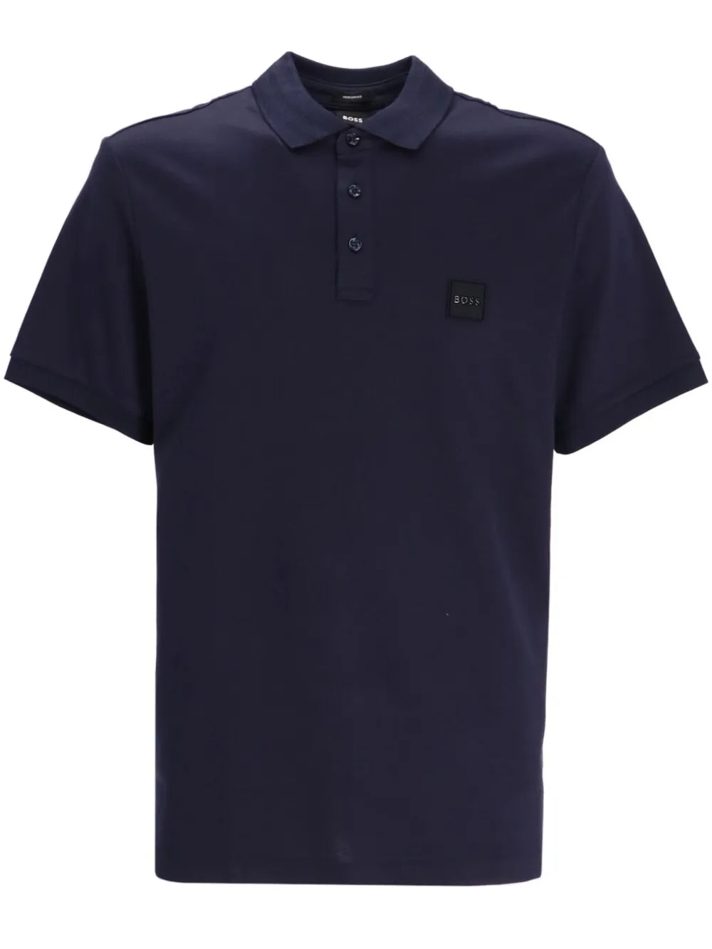 BOSS playera tipo polo con parche del logo
