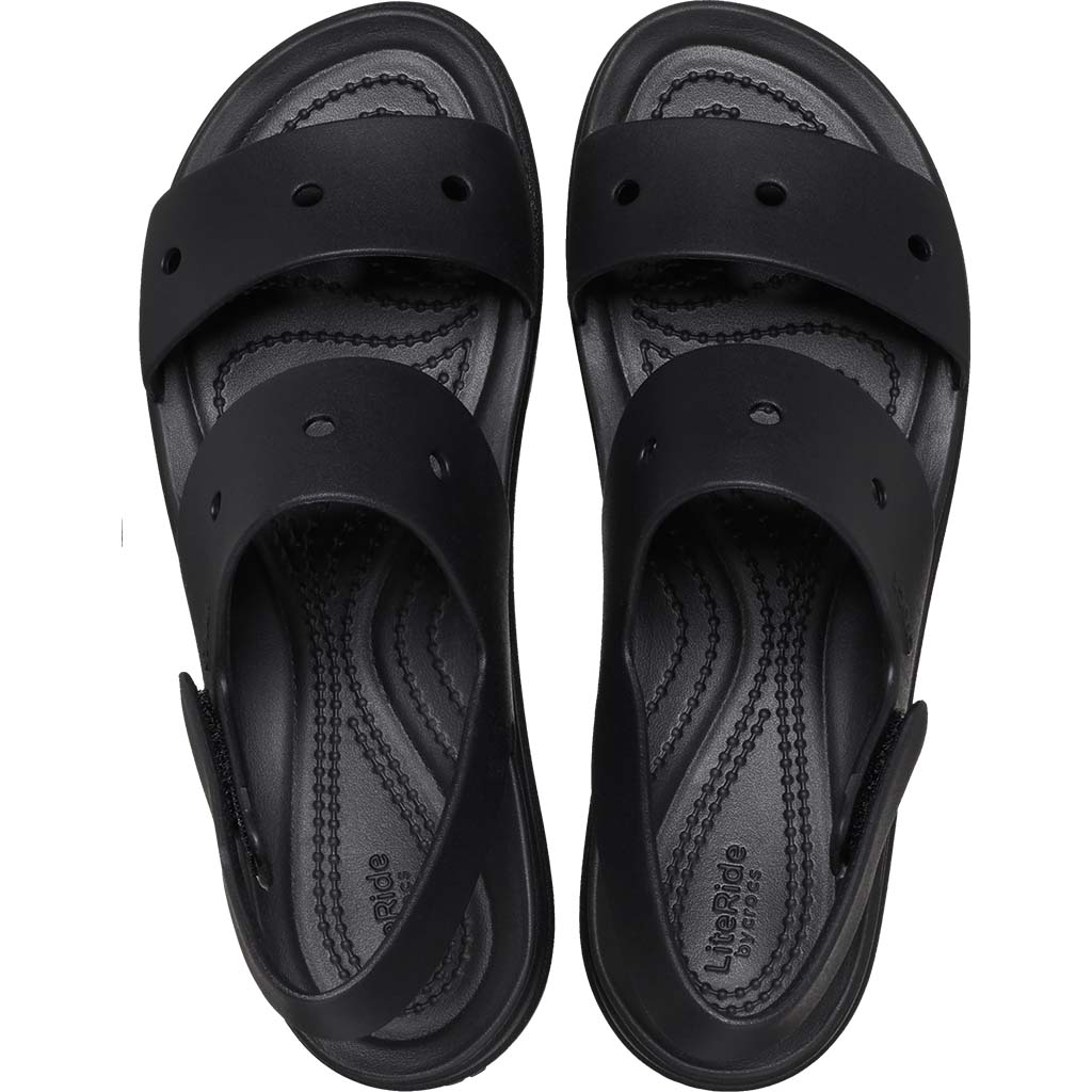 Crocs Women's Brooklyn 4U - Negro 001 - vista 3