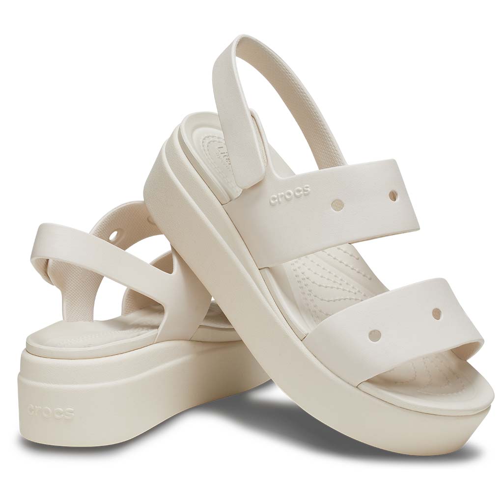 Crocs Women's Brooklyn 4U - Beige 160 - vista 2