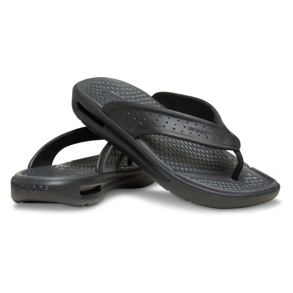 Crocs Men's InMotion LiteRide™ Flip - Negro 001 - vista 2