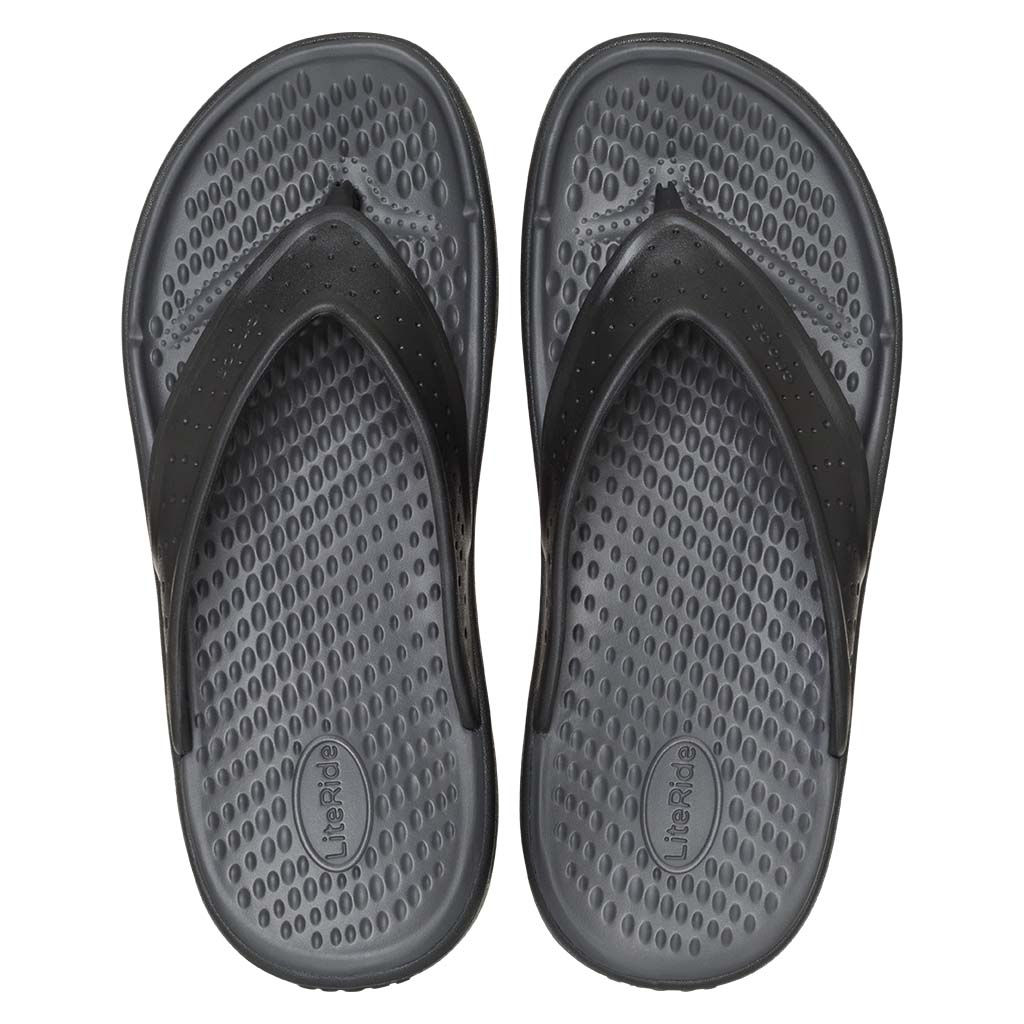 Crocs Men's InMotion LiteRide™ Flip - Negro 001 - vista 3