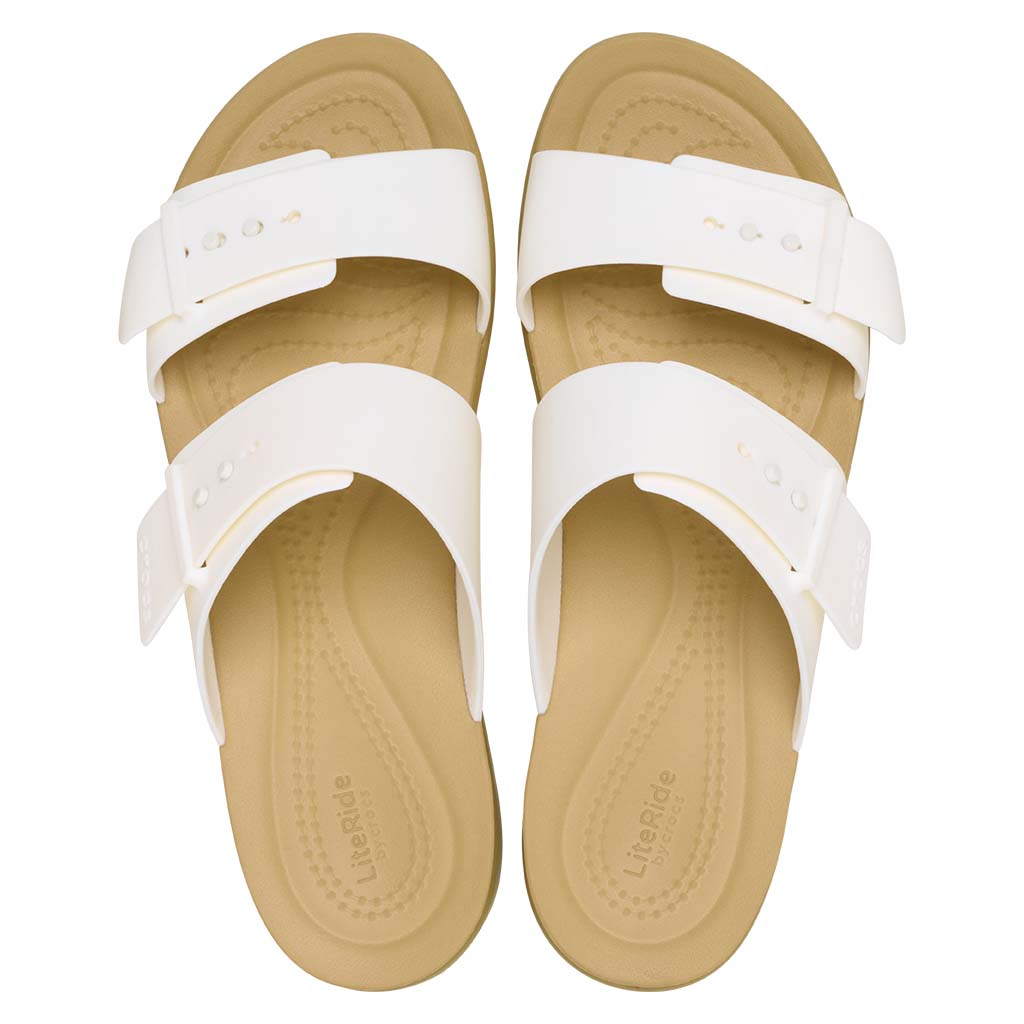 Crocs Women's Brooklyn Buckle Low Low - Blanco 00O - vista 3