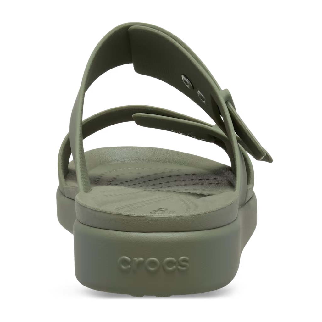 Crocs Women's Brooklyn Buckle Low Low - Verde 3BX - vista 4