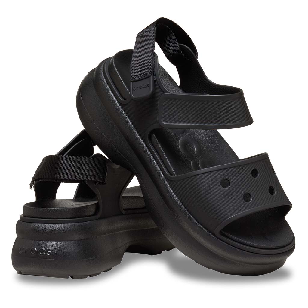 Crocs Women's Soho Y Strap Sandal - Negro 001 - vista 2