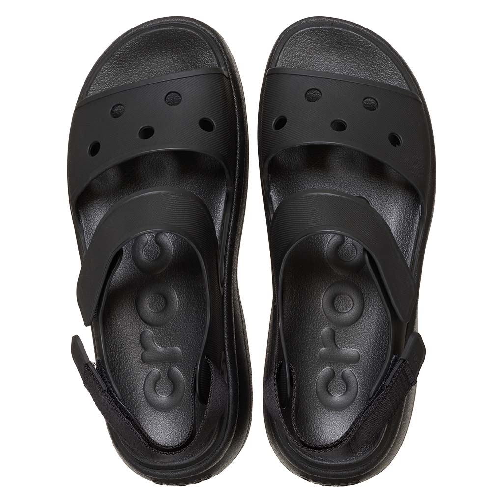 Crocs Women's Soho Y Strap Sandal - Negro 001 - vista 3