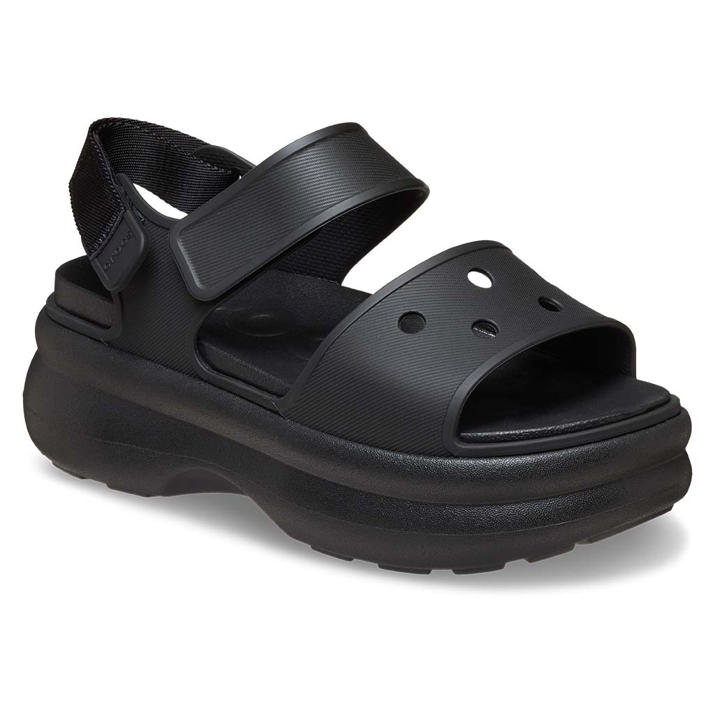 Crocs Women's Soho Y Strap Sandal - Negro 001 - vista 5