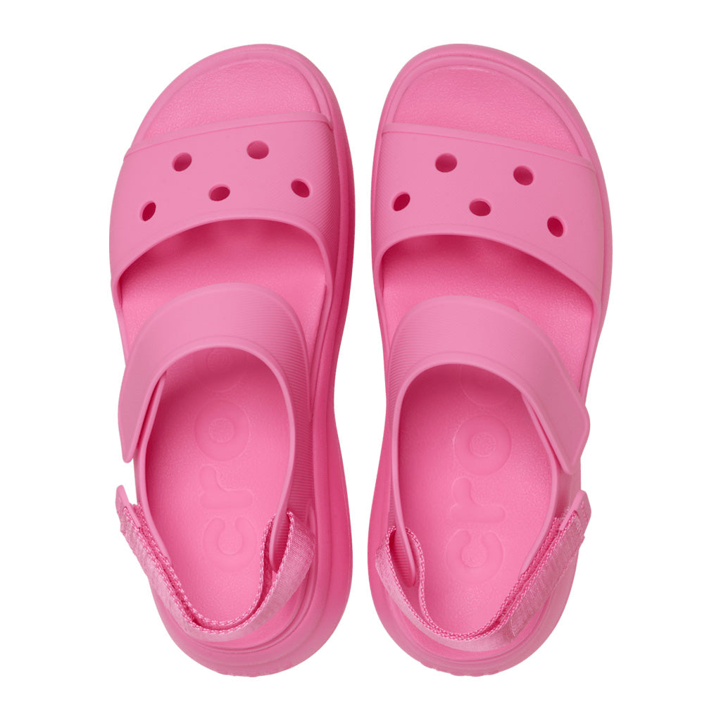 Crocs Women's Soho Y Strap Sandal - Rosa 669 - vista 3
