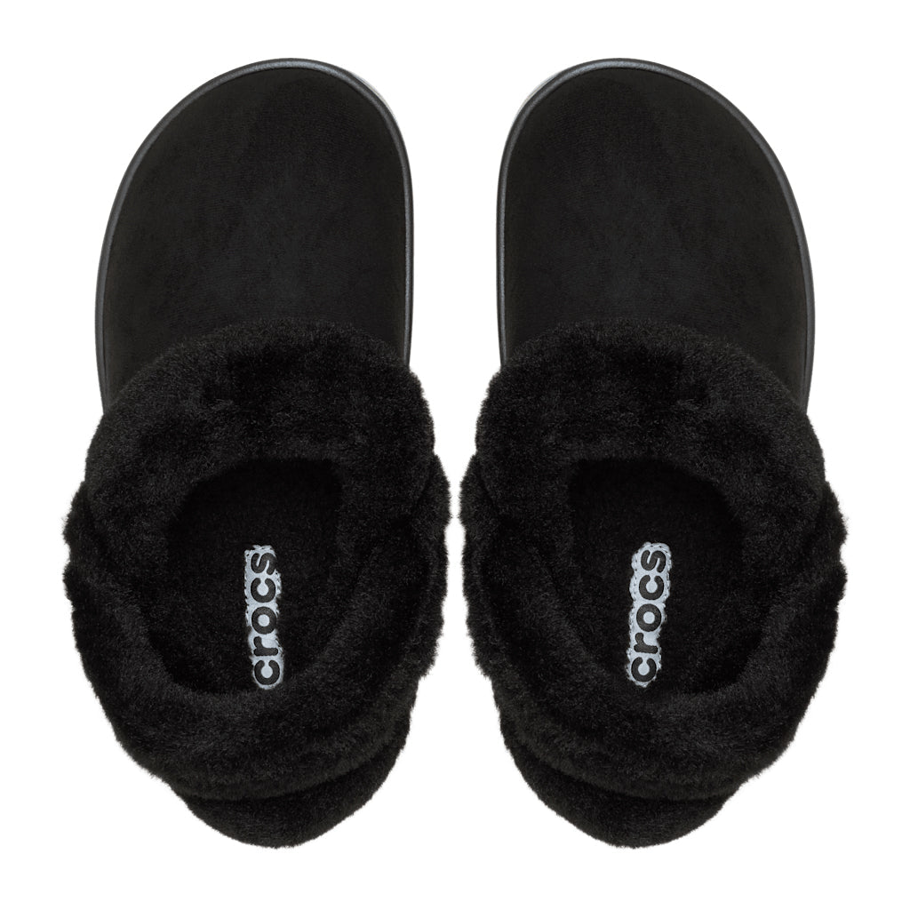 Crocs Classic Unfurgtble Vegan Suede Clog - Negro 001 - vista 3