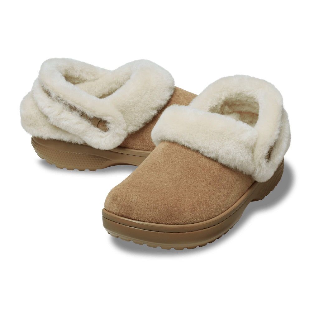 Crocs Classic Unfurgtble Vegan Suede Clog - Café 2EY - vista 2