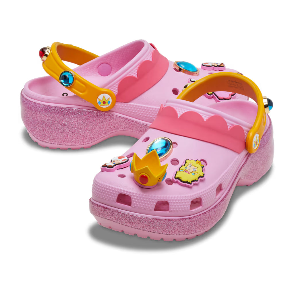 Crocs Women's Princess Peach Cls Pltfrm Clg - Multicolor 90H - vista 2