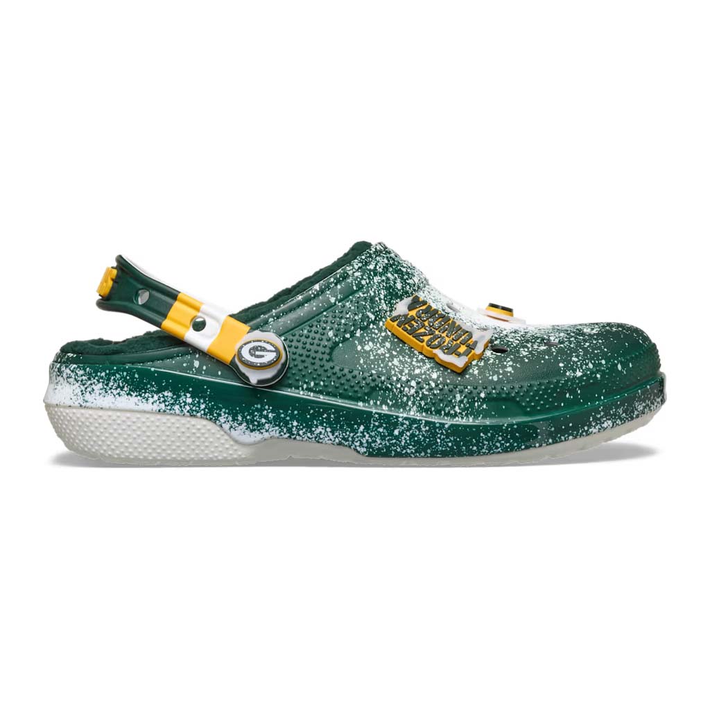 Crocs NFL Green Bay Packers Classic Lined Clog - Multicolor 90H - vista 3