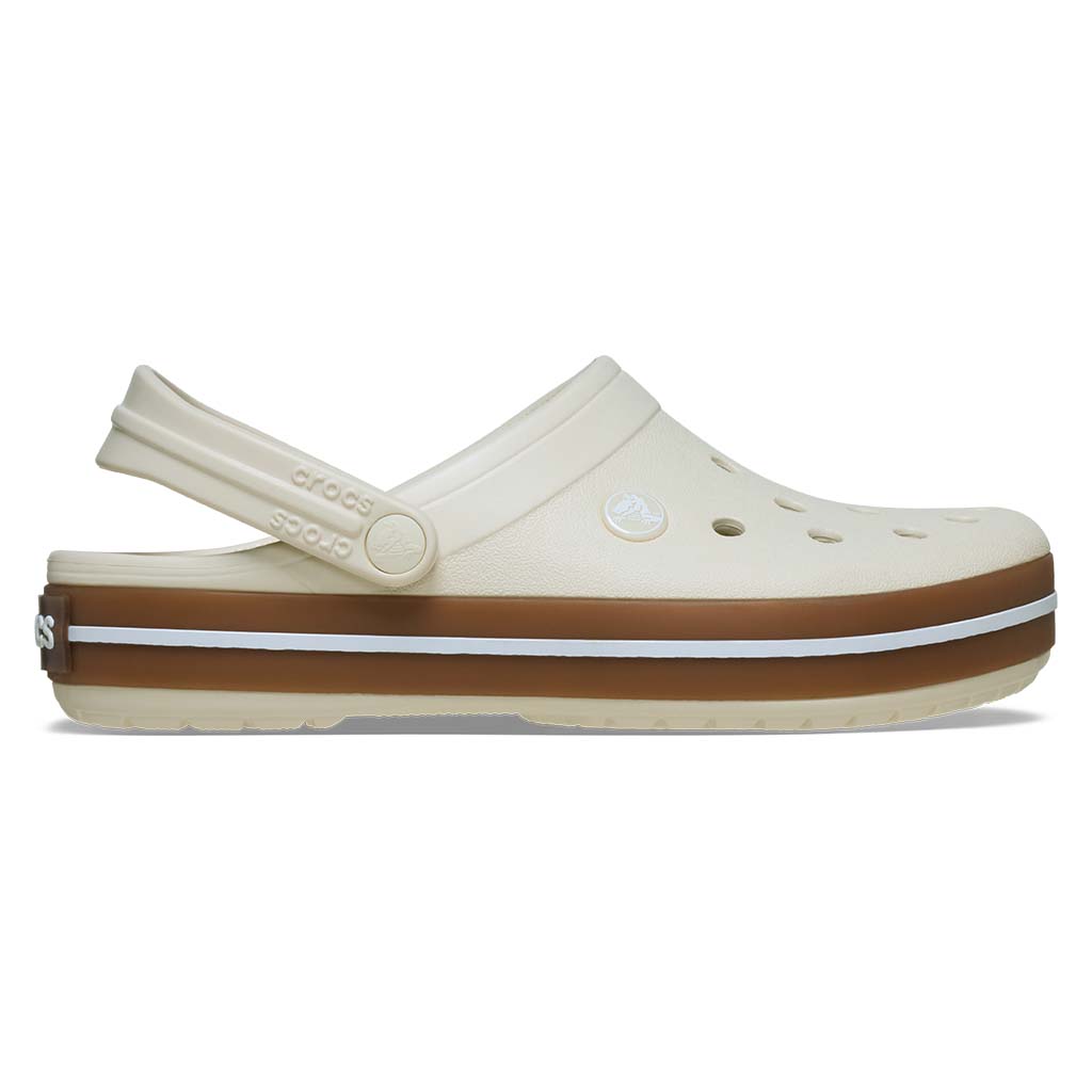 Crocs Crocband Gum Clog - Café 2MD - vista 1
