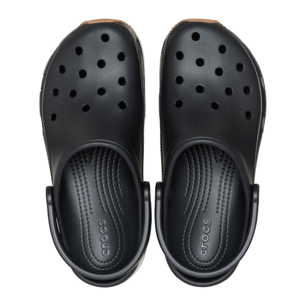 Crocs Classic Retro Runner - Negro 001 - vista 3