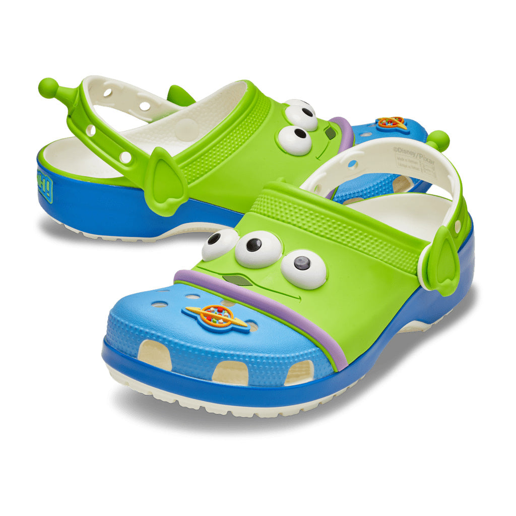 Crocs Toy Story Aliens Classic Clog - Multicolor 90H - vista 3