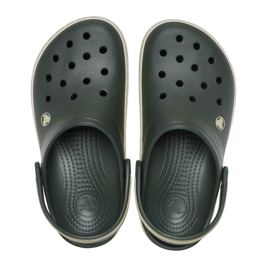 Crocs Crocband Heritage Clog - Verde 3CM - vista 3