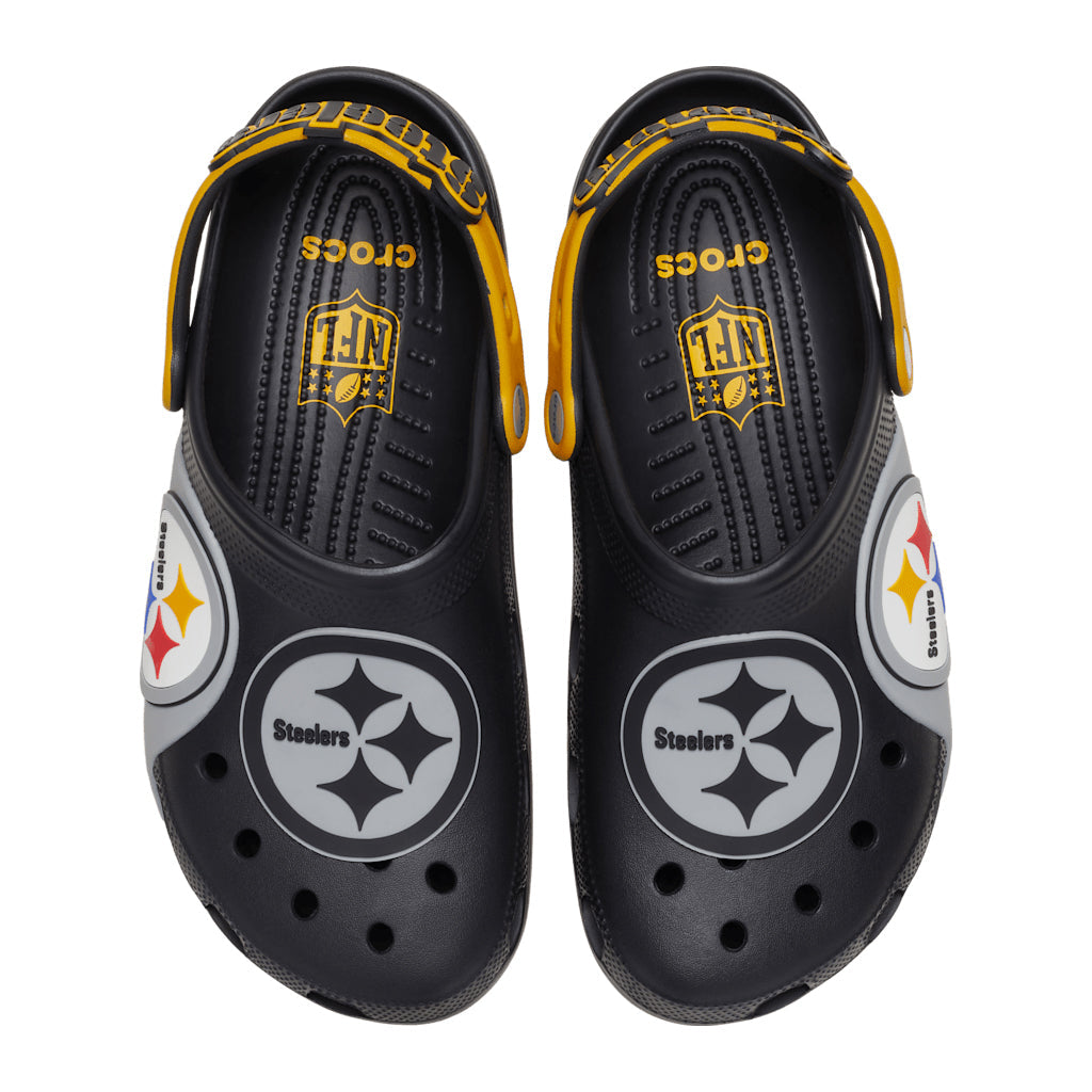 Crocs NFL Pittsburgh Steelers Graphic Classic Clog - Multicolor 90H - vista 1