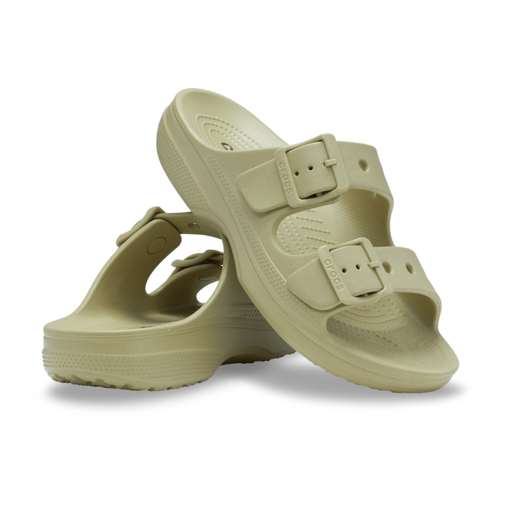 Crocs Women's Saturday Sandal - Verde 3DD - vista 2
