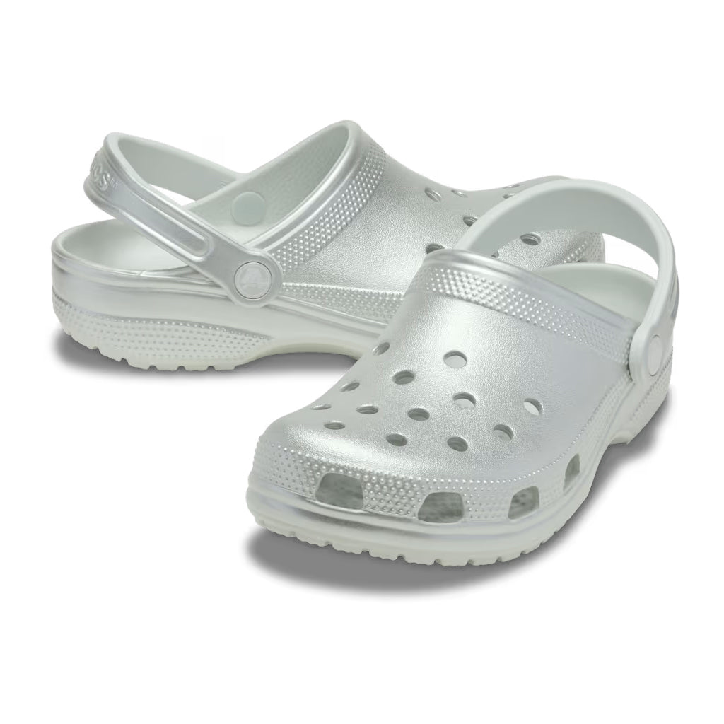 Crocs Classic Tinted Metallic Clog - Gris 1NK - vista 2