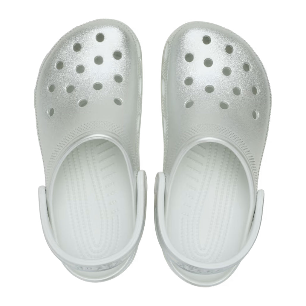 Crocs Classic Tinted Metallic Clog - Gris 1NK - vista 3