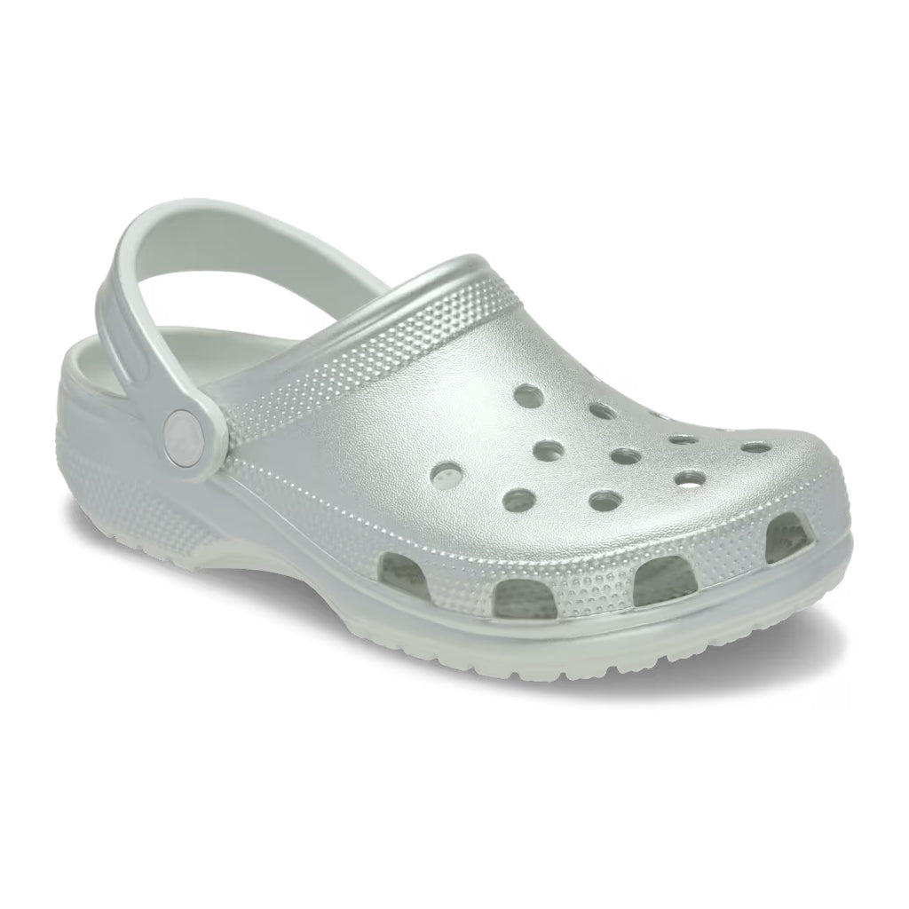 Crocs Classic Tinted Metallic Clog - Gris 1NK - vista 5