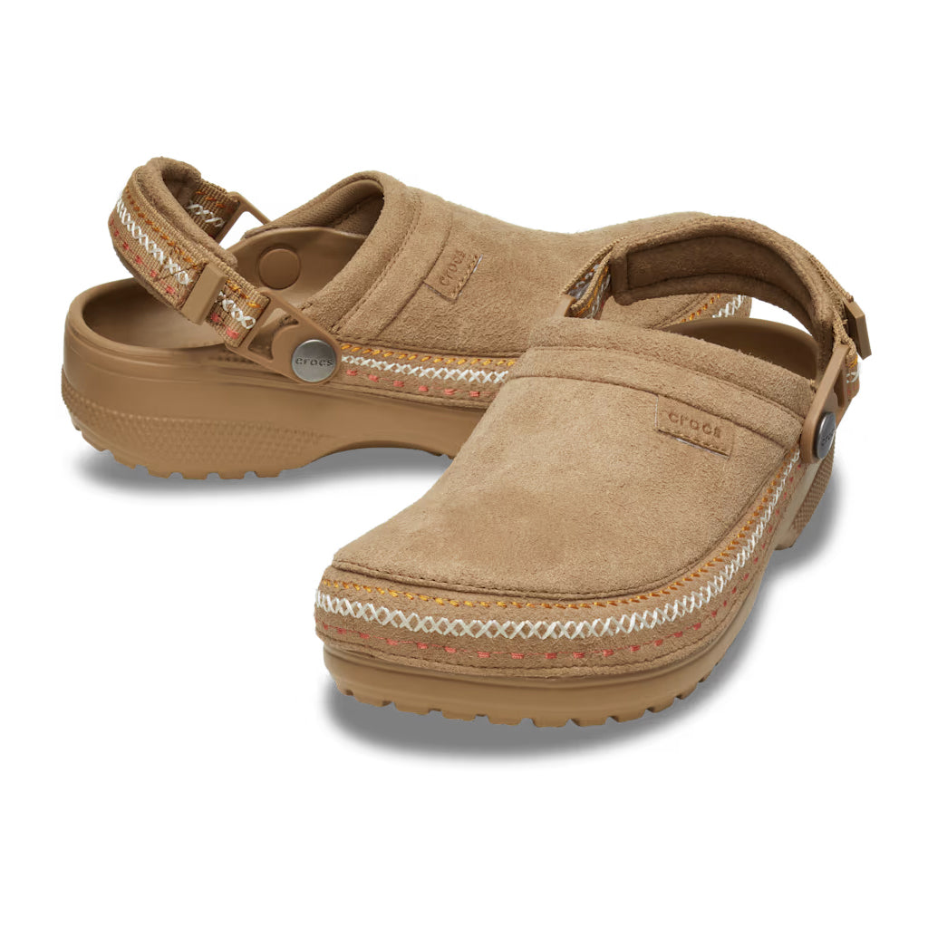 Crocs Cs Crafted Vegan Suede Stitch - Café 2EY - vista 2