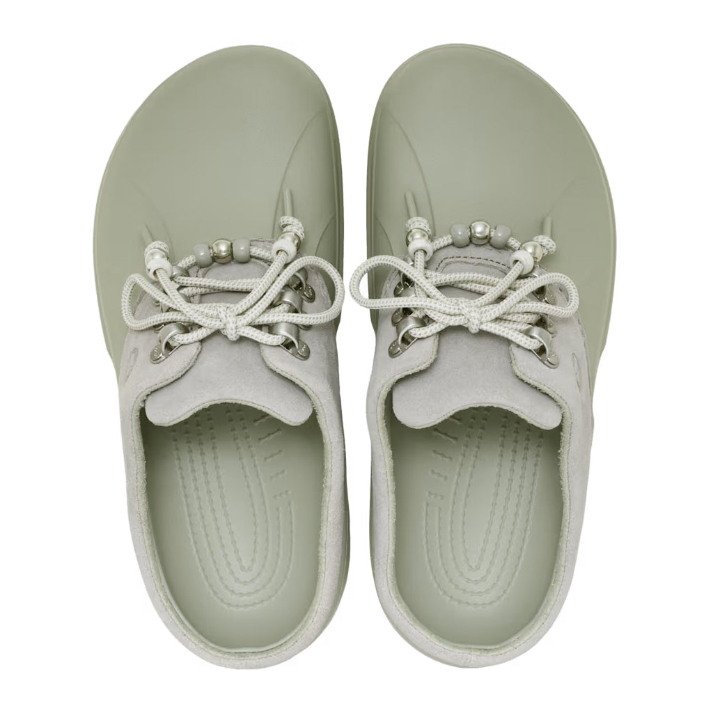Crocs Women's Axle Suede Mule - Gris 1LM - vista 3
