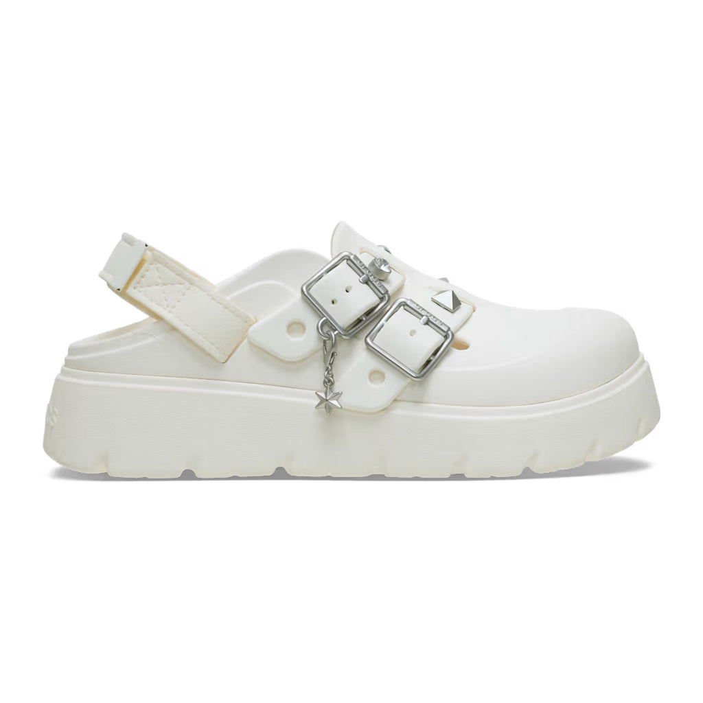 Crocs Women's Loaferette Star Studded Clog - Beige 0WV - vista 1