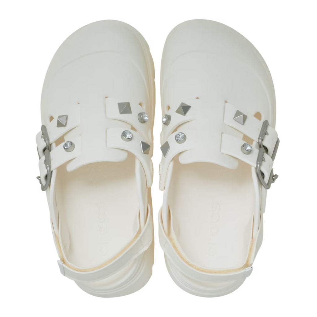 Crocs Women's Loaferette Star Studded Clog - Beige 0WV - vista 3