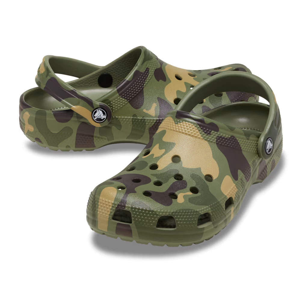 Crocs Classic Duck Camo Clog - Negro 0SL - vista 2