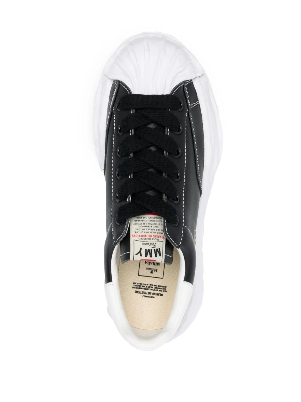 Maison MIHARA YASUHIRO tenis Blakey - negro