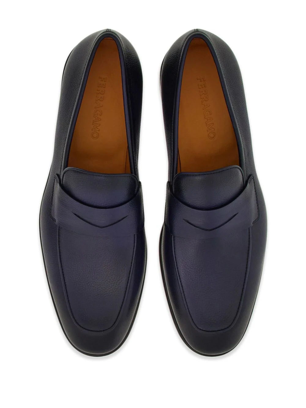 Ferragamo mocasines penny con tira
