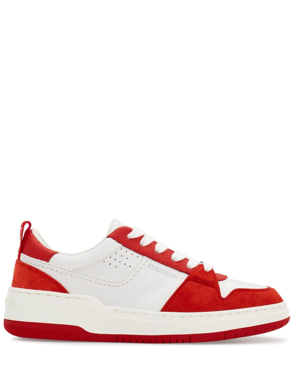 Ferragamo tenis con paneles