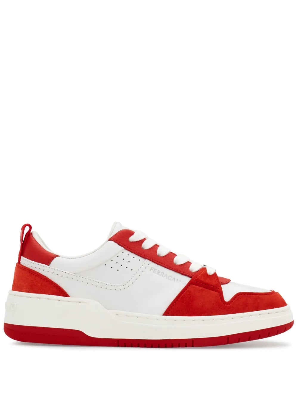 Ferragamo tenis con paneles