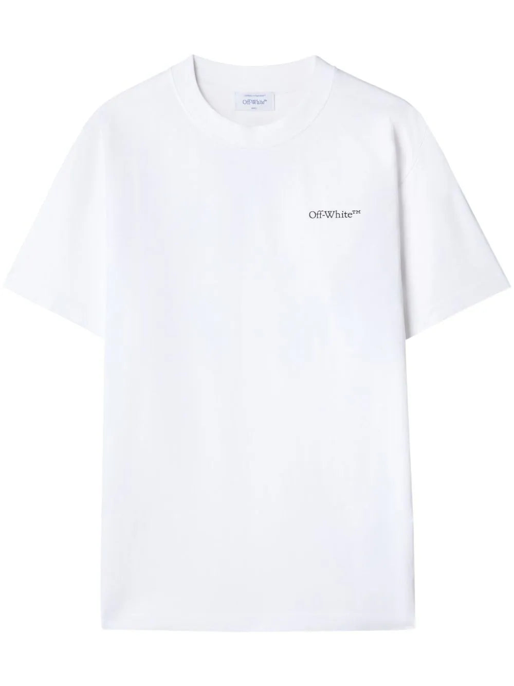Playera Off-White Flower Scan