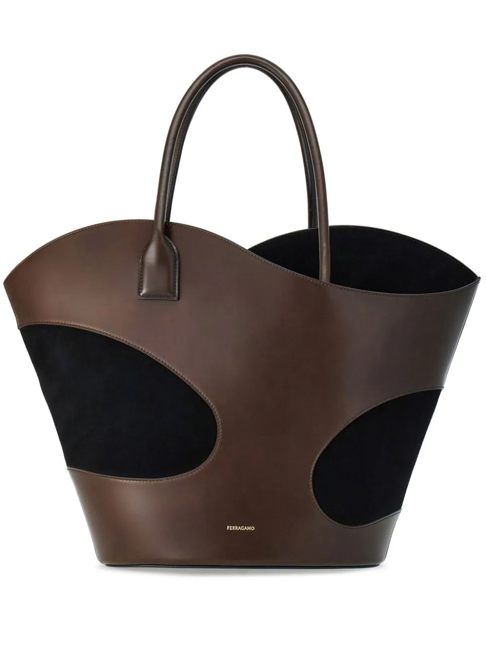 Ferragamo tote con aberturas