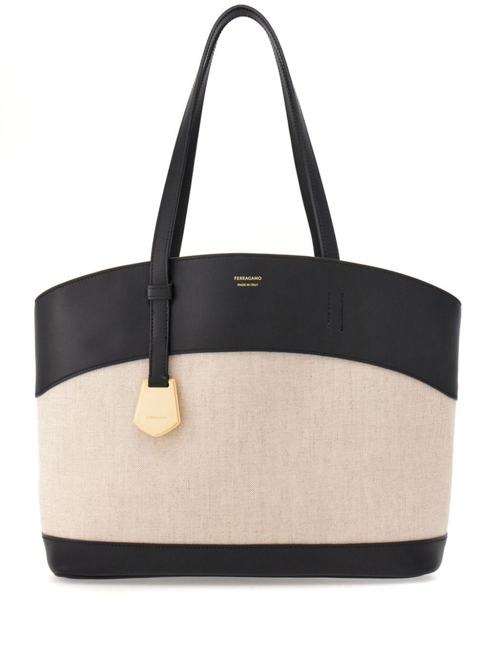 Ferragamo tote Charming con diseño de dos tonos