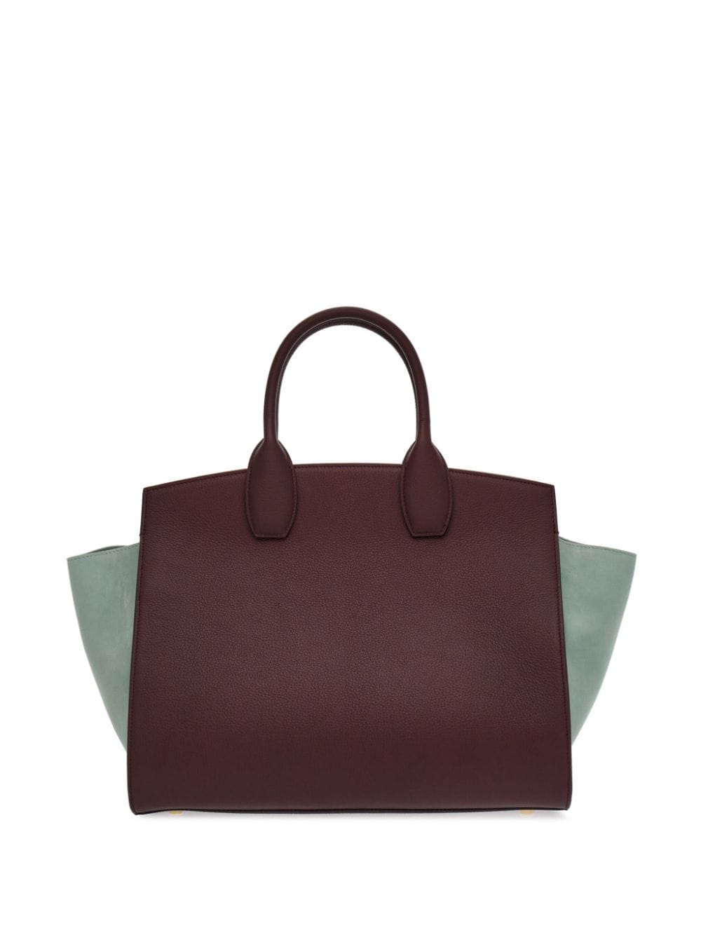 Ferragamo tote Studio con diseño de dos tonos