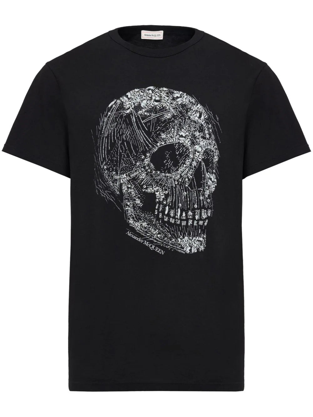 Playera Alexander McQueen con aplique de calavera