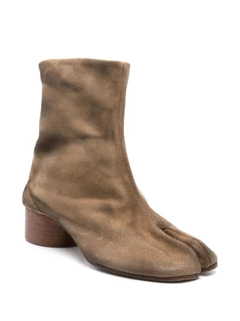 Maison Margiela botines Tabi con tacón de 30mm - Marrón - vista 2