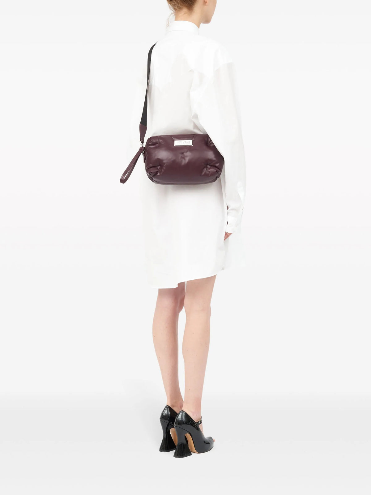 Maison Margiela bolsa cámara Glam Slam - Rojo - imagen 3