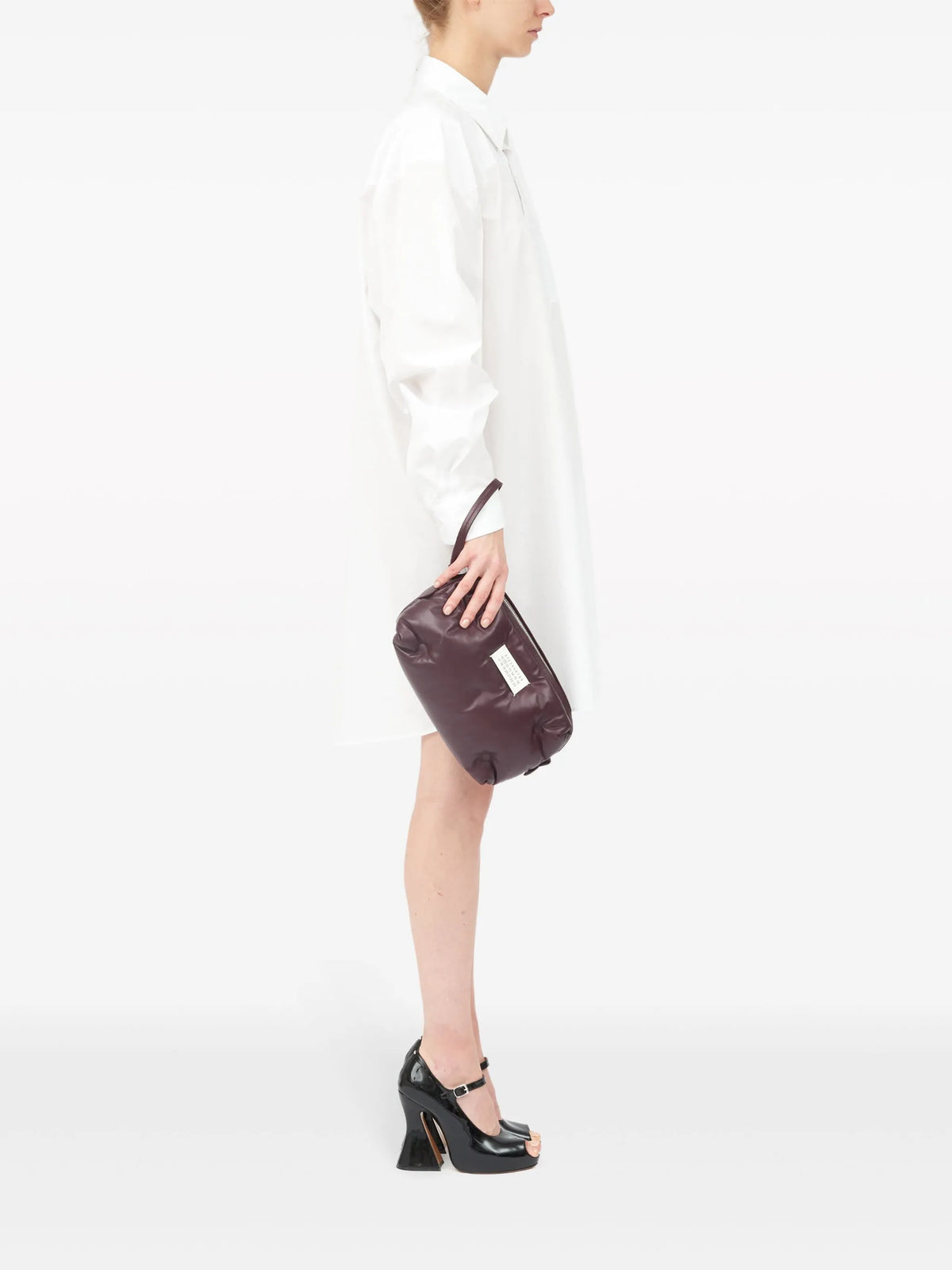 Maison Margiela bolsa cámara Glam Slam - Rojo - imagen 2