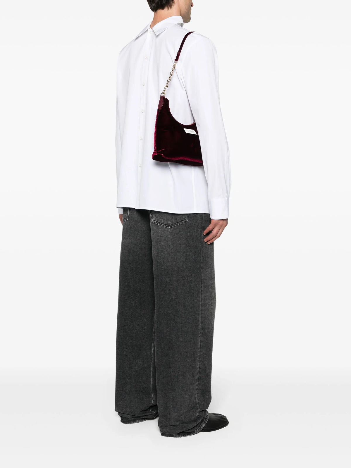 Maison Margiela bolsa de hombro Glam Slam pequeña - Rojo - imagen 2