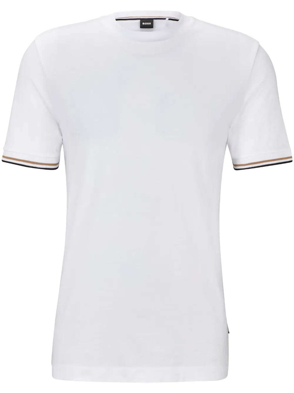 BOSS playera con motivo de rayas