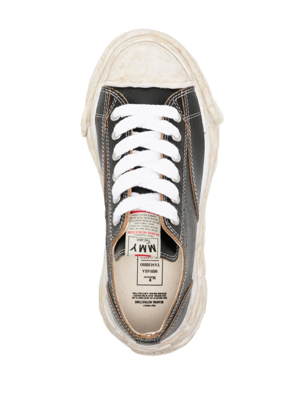 Maison MIHARA YASUHIRO tenis Peterson 23 Original Sole - negro