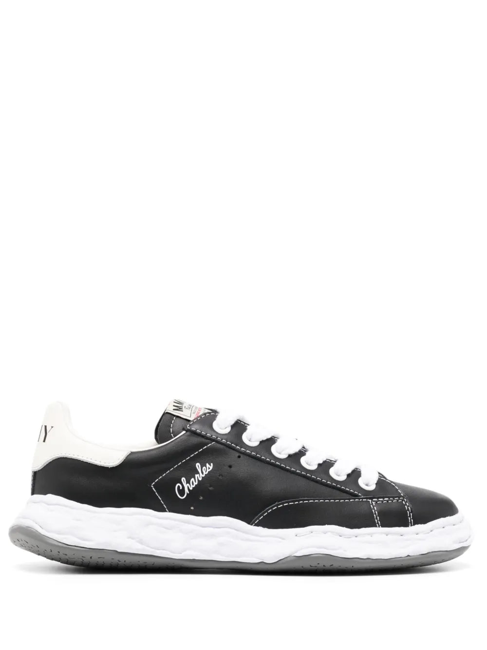 Maison MIHARA YASUHIRO tenis Charles - negro