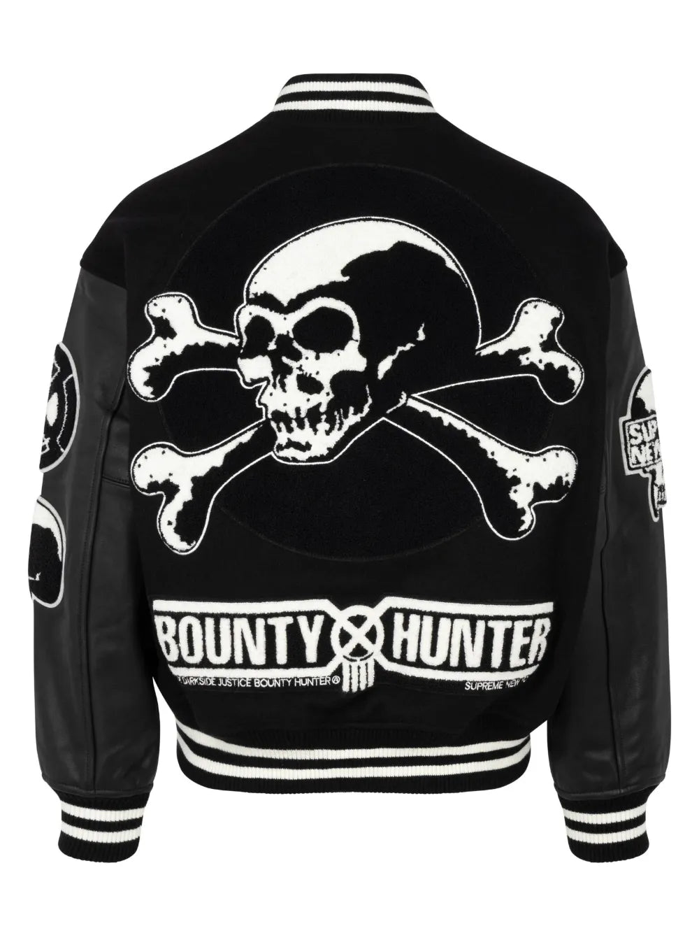 Supreme chamarra universitaria Bounty Hunter "Black" - Negro - imagen 2